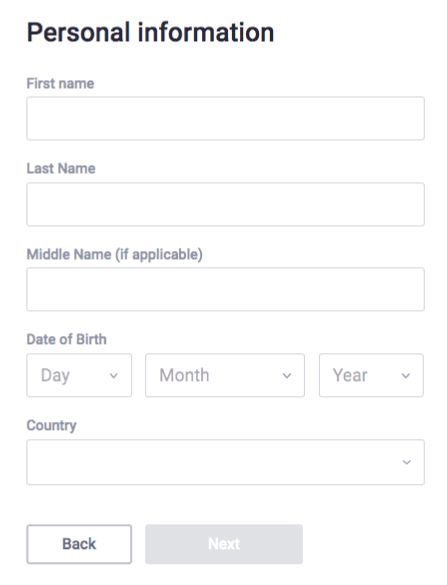 Personal Information